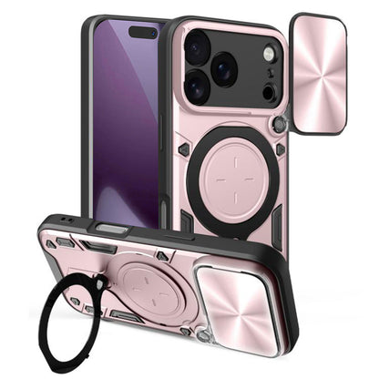 Custodia per Apple iPhone 18 Pro Max / 17 Pro Max, Techsuit, CamGuard Pro, Rosa Dorato