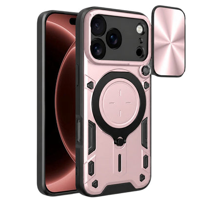 Custodia per Apple iPhone 18 Pro Max / 17 Pro Max, Techsuit, CamGuard Pro, Rosa Dorato