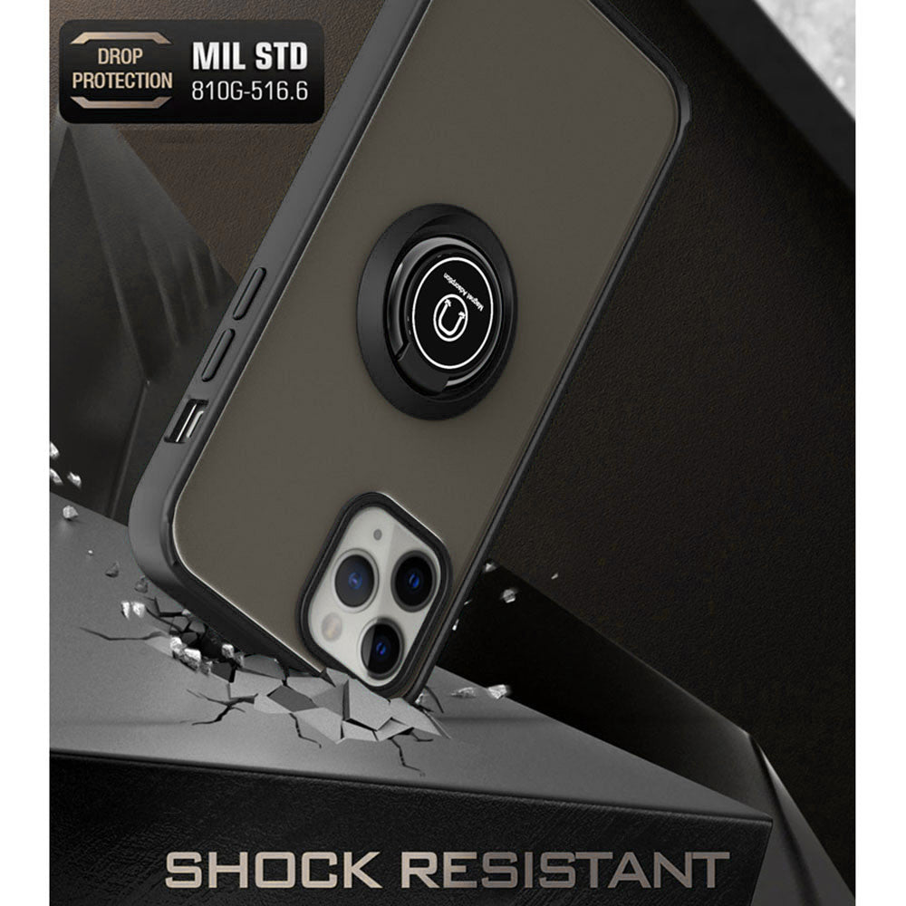Coque pour Apple iPhone 18 Pro Max / 17 Pro Max, Techsuit, Glinth, Noire