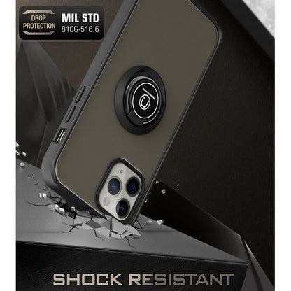 Coque pour Apple iPhone 18 Pro Max / 17 Pro Max, Techsuit, Glinth, Noire