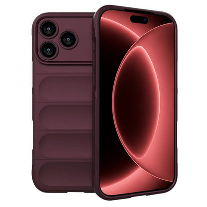 Coque pour Apple iPhone 18 Pro Max / 17 Pro Max, Techsuit, Magic Shield, Bordeaux