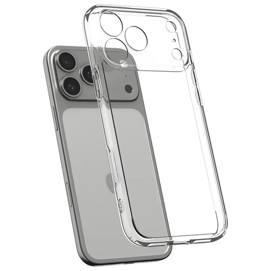 Hülle für Apple iPhone 17 Pro Max, Spigen, Ultra Hybrid, Transparent ACS10278