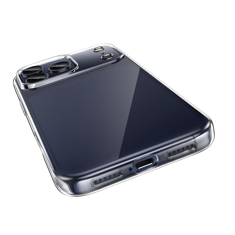 Custodia per Apple iPhone 17 Pro Max, Borofone, BI4 Ice, Trasparente