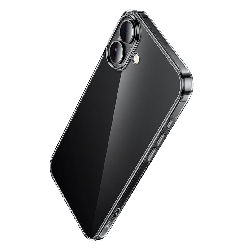 Custodia per Apple iPhone 17, Borofone, BI4 Ice, Trasparente