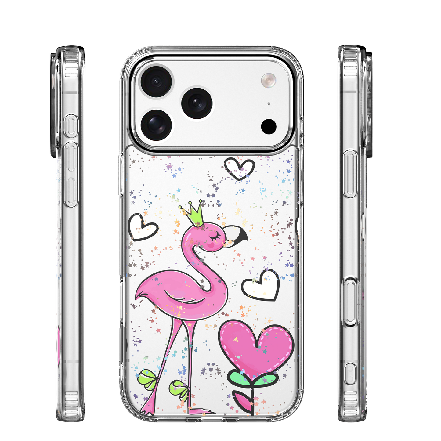 Coque pour Apple iPhone 12 / 12 Pro, OEM, Ultra Trendy Love 2, Multicolore