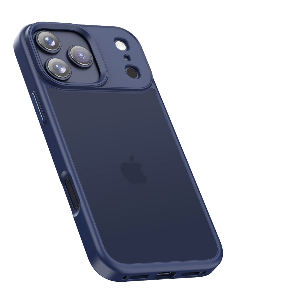 Custodia per Apple iPhone 17 Pro Max, Tech-Protect, Magmat, Blu Opaco