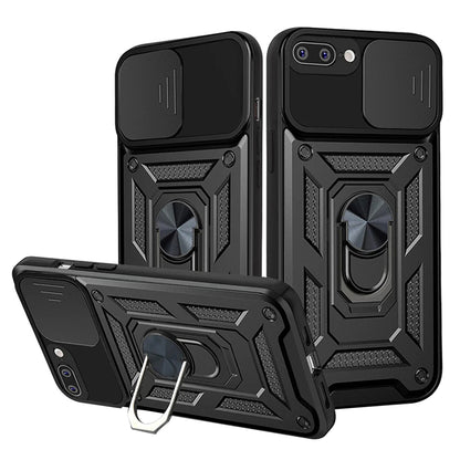 Coque pour Apple iPhone 8 Plus / 7 Plus, Techsuit, CamShield, Noire