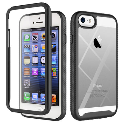 Hülle für Apple iPhone SE (2016) / 5 / 5s, Techsuit, Defense360 Pro, Schwarz