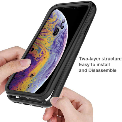 Hülle für Apple iPhone SE (2016) / 5 / 5s, Techsuit, Defense360 Pro, Schwarz