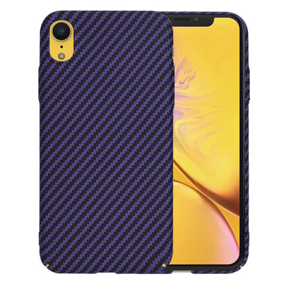 Coque pour Apple iPhone XR, Techsuit, Carbonite FiberShell, Violet