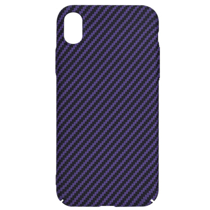 Coque pour Apple iPhone XR, Techsuit, Carbonite FiberShell, Violet