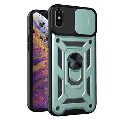 Custodia per Apple iPhone XS Max, Techsuit, CamShield, Verde