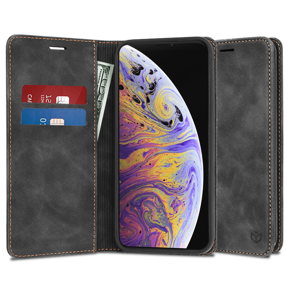 Custodia per Apple iPhone XS Max, Techsuit, Confy, Nera