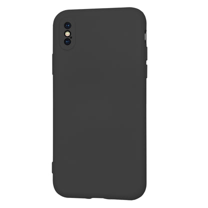 Custodia per Apple iPhone XS / X, Techsuit, SoftFlex, Nera