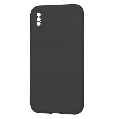 Custodia per Apple iPhone XS / X, Techsuit, SoftFlex, Nera
