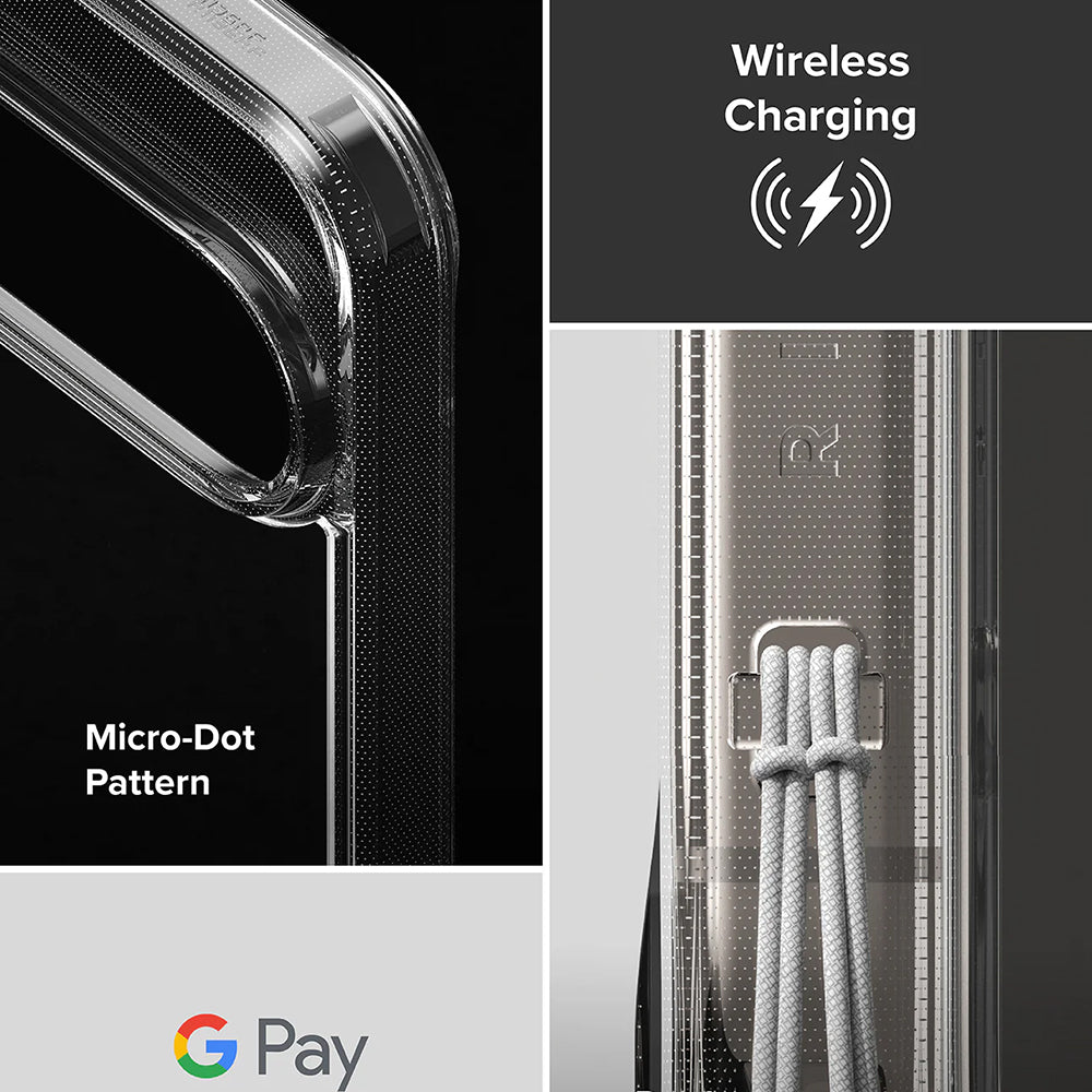 Case for Google Pixel 10 Pro / 10, Ringke, Fusion, Transparent