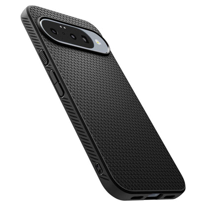Hülle für Google Pixel 10 Pro / 10, Spigen, Liquid Air, Mattschwarz