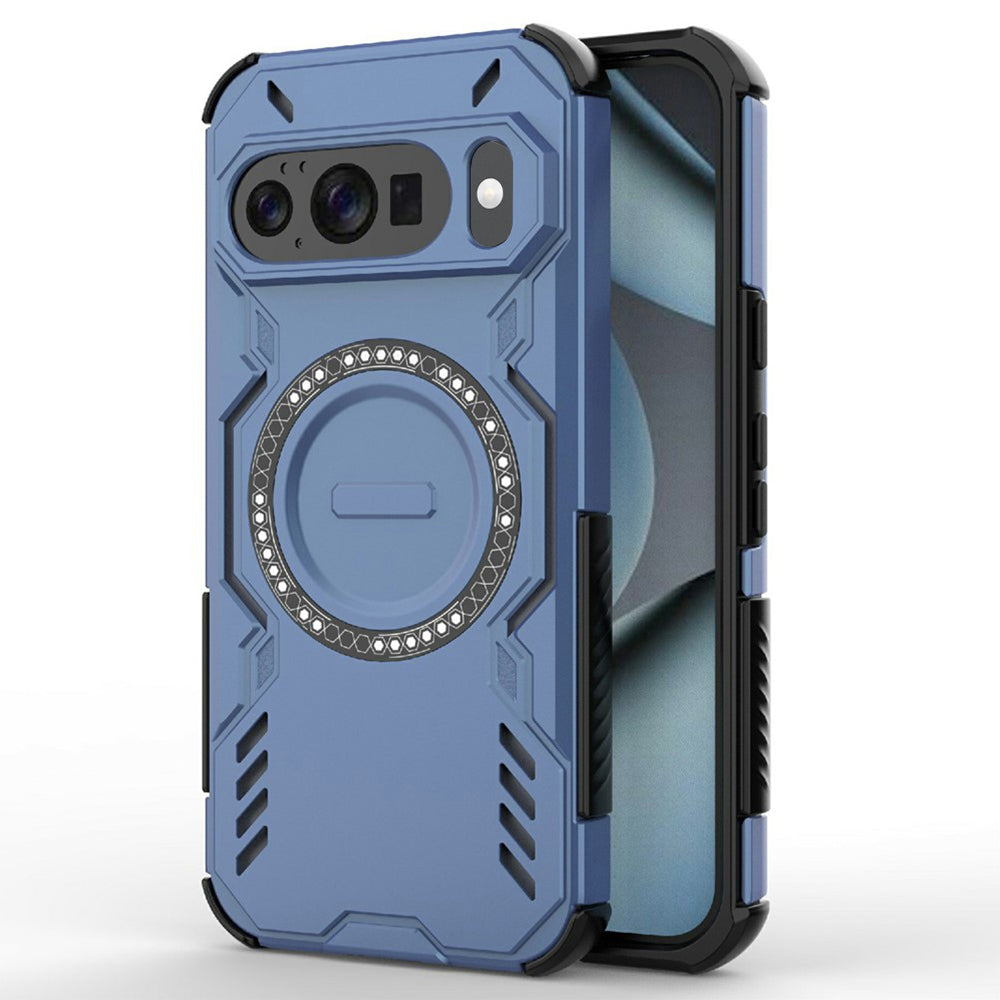 MagSafe-Hülle für Google Pixel 10 Pro / 10, Techsuit, ArmorMag, Blau