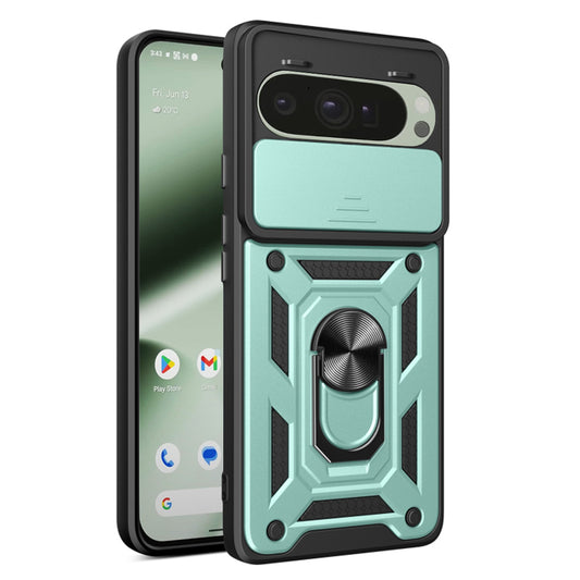Custodia per Google Pixel 10 Pro / 10, Techsuit, CamShield, Verde