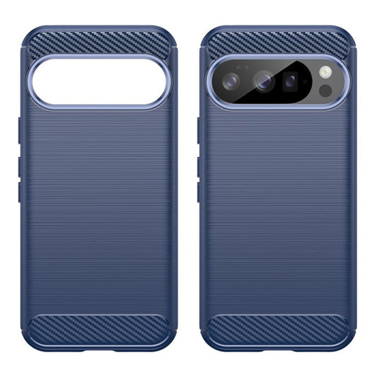 Hülle für Google Pixel 10 Pro / 10, Techsuit, Carbon, Blau
