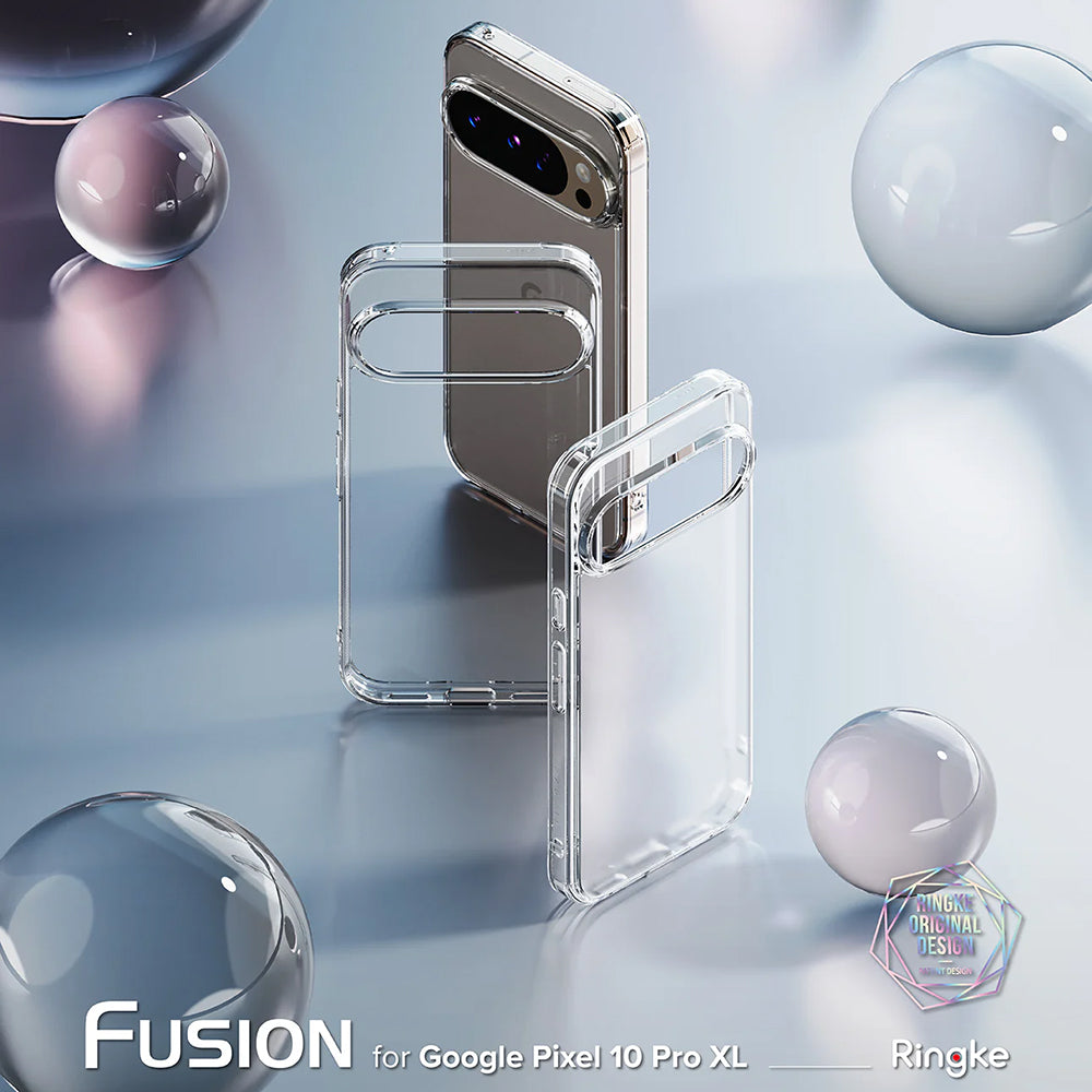 Coque pour Google Pixel 10 Pro XL, Ringke, Fusion, Transparente Mate