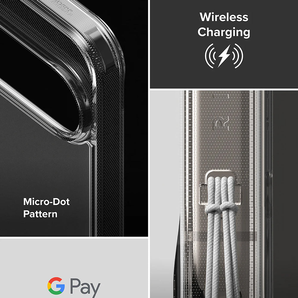 Coque pour Google Pixel 10 Pro XL, Ringke, Fusion, Transparente Mate