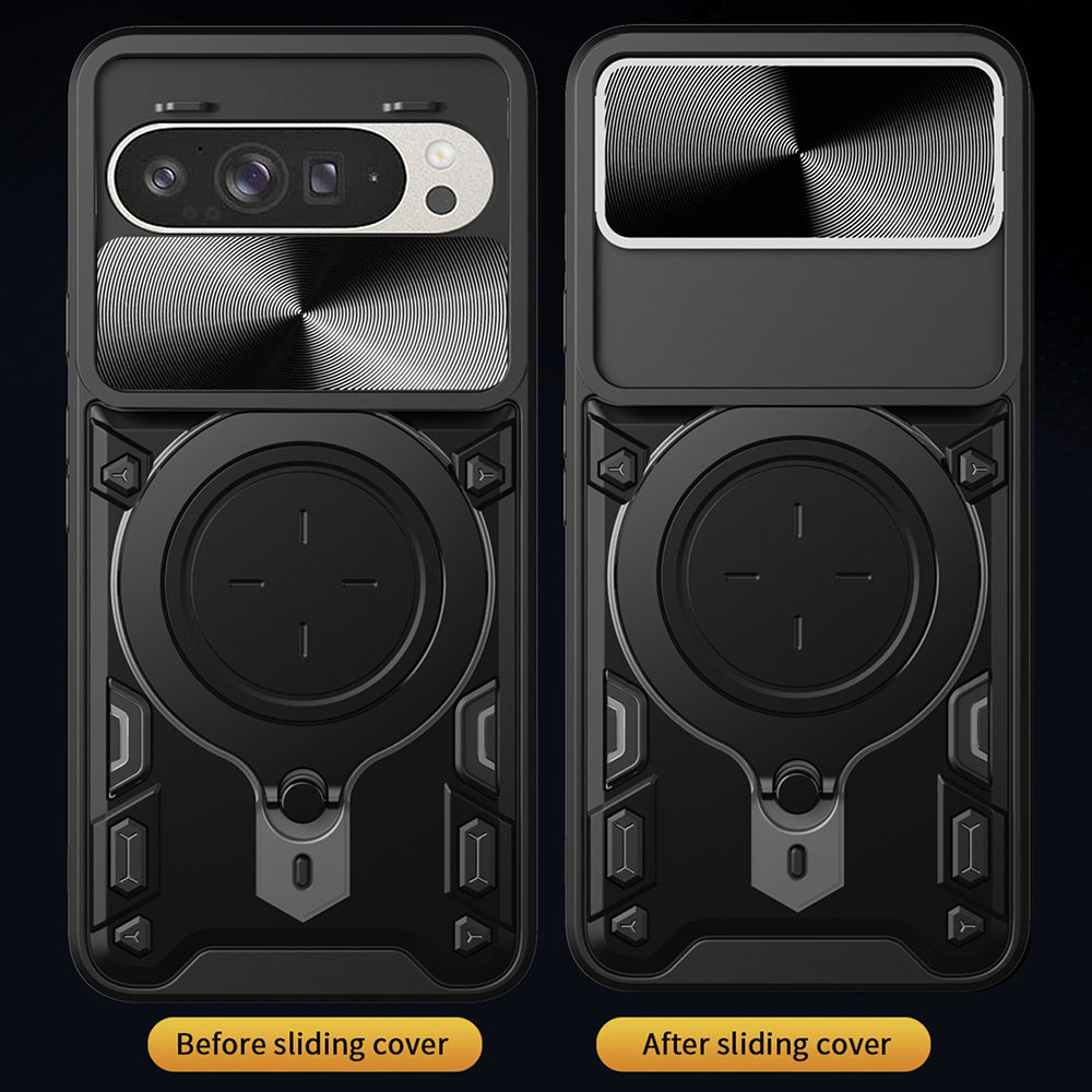 Custodia per Google Pixel 10 Pro XL, Techsuit, CamGuard Pro, Blu