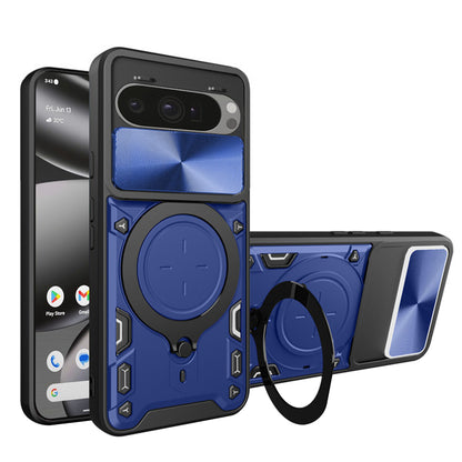 Custodia per Google Pixel 10 Pro XL, Techsuit, CamGuard Pro, Blu