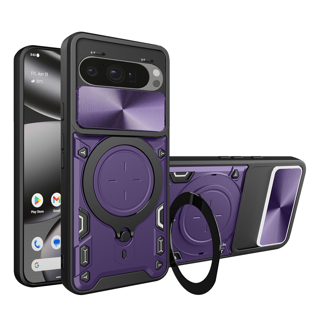 Custodia per Google Pixel 10 Pro XL, Techsuit, CamGuard Pro, Viola