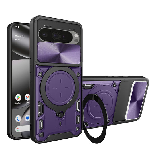 Custodia per Google Pixel 10 Pro XL, Techsuit, CamGuard Pro, Viola