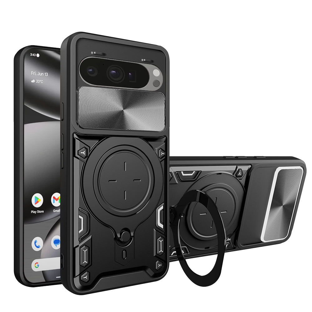 Custodia per Google Pixel 10 Pro XL, Techsuit, CamGuard Pro, Nera