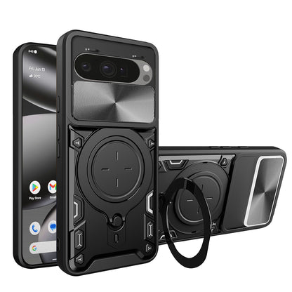 Custodia per Google Pixel 10 Pro XL, Techsuit, CamGuard Pro, Nera