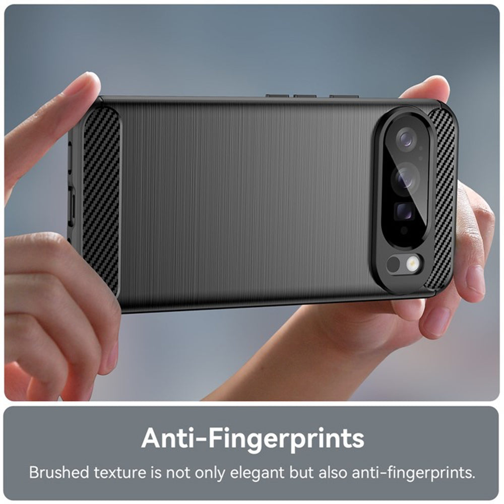 Custodia per Google Pixel 10 Pro XL, Techsuit, Carbonio, Nera