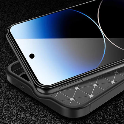Custodia per Google Pixel 10 Pro XL, Techsuit, CarbonFiber, Nera