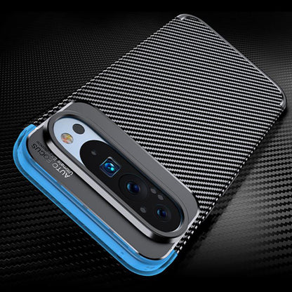 Custodia per Google Pixel 10 Pro XL, Techsuit, CarbonFiber, Nera