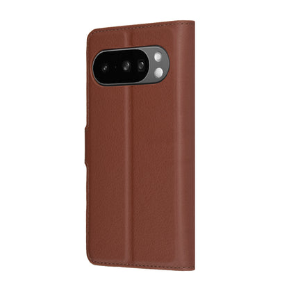 Hülle für Google Pixel 10 Pro XL, Techsuit, Leder-Folio, Braun