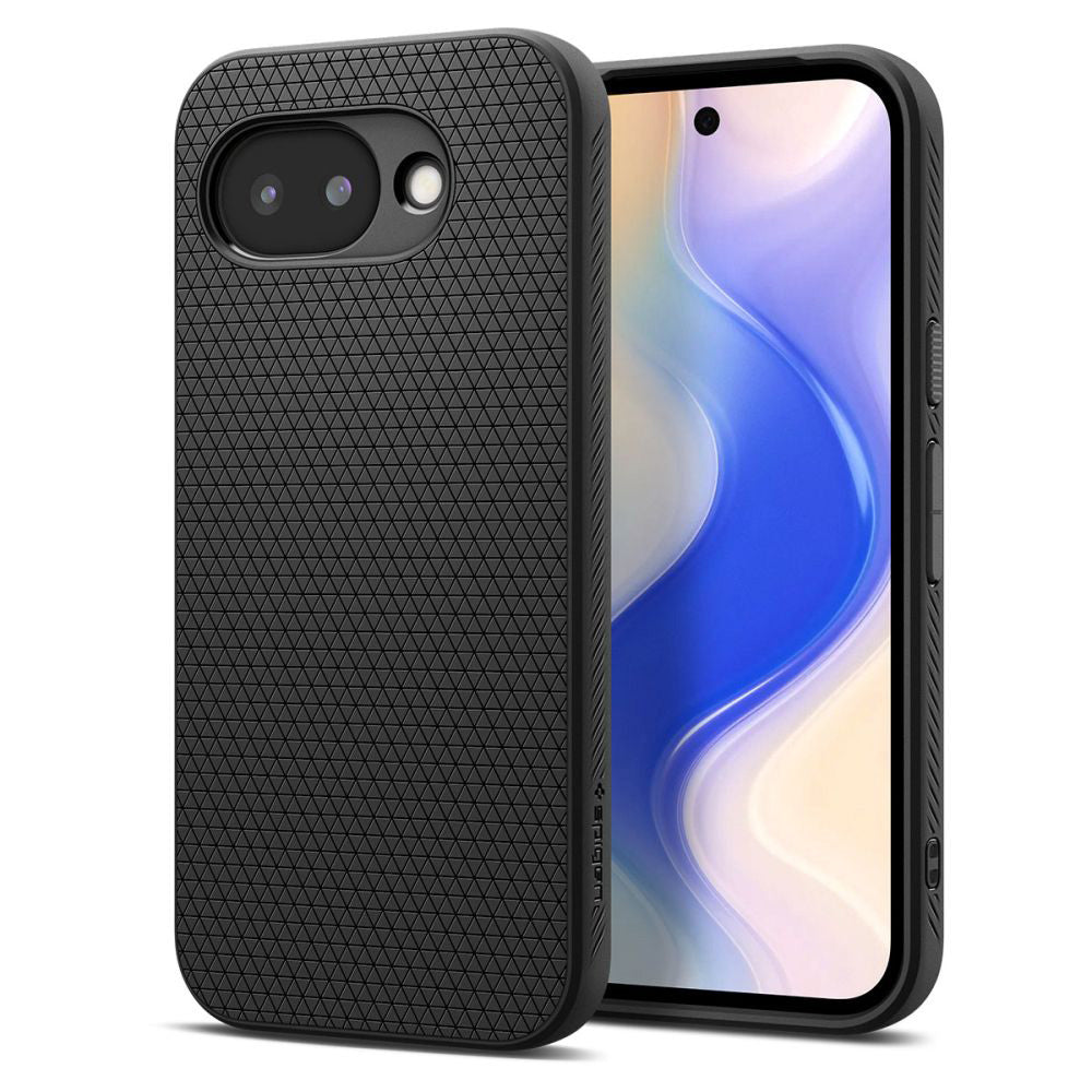 Étui pour Google Pixel 10a, Spigen, Liquid Air, Noir Mat ACS11285