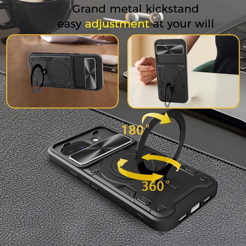 Hülle für Google Pixel 10a, Techsuit, CamGuard Pro, Blau