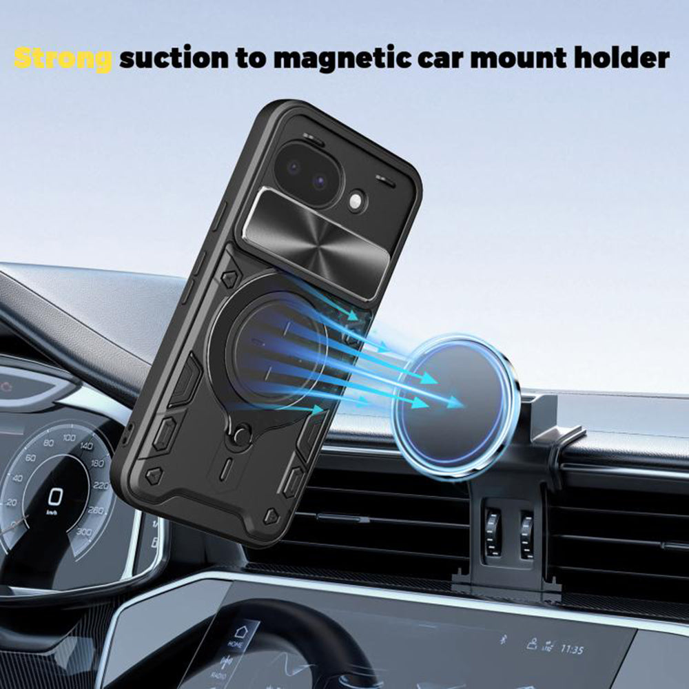 Custodia per Google Pixel 10a, Techsuit, CamGuard Pro, Nera