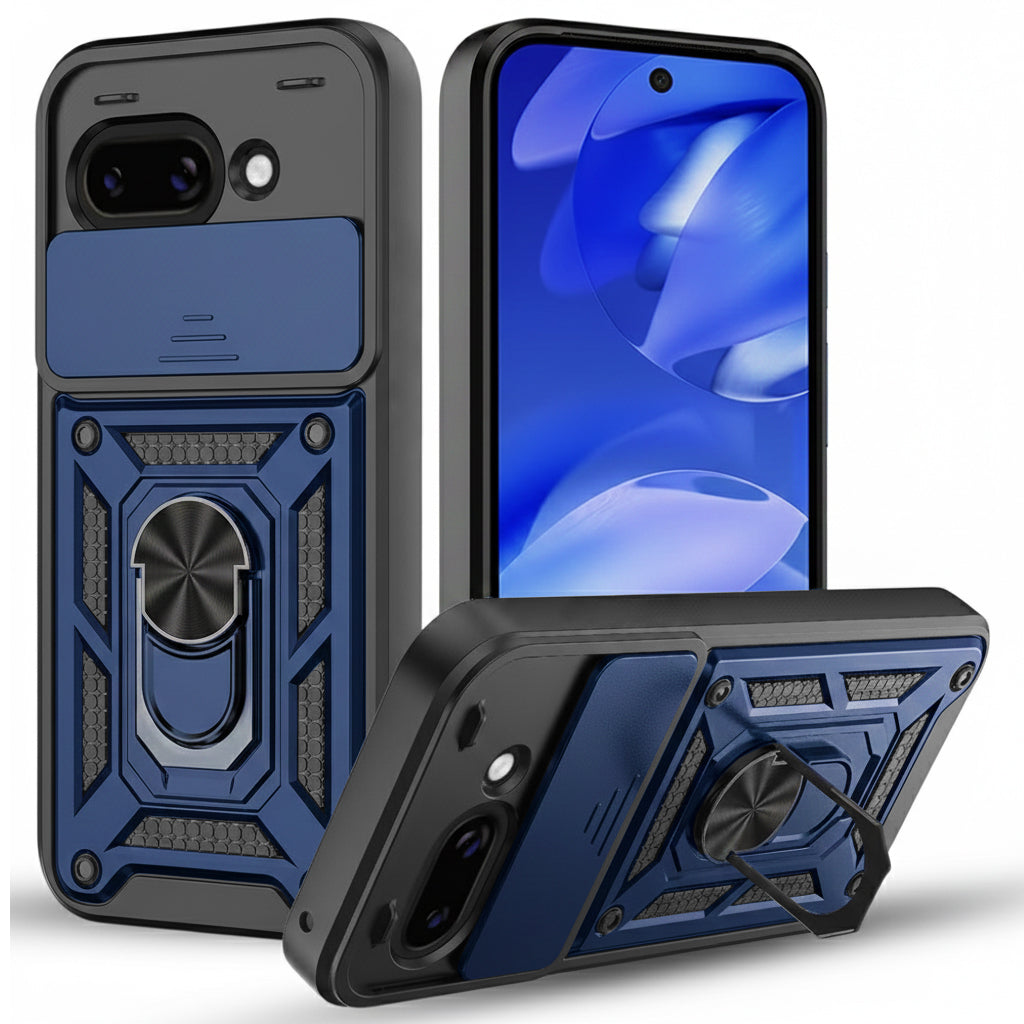 Hülle für Google Pixel 10a, Techsuit, CamShield, Blau