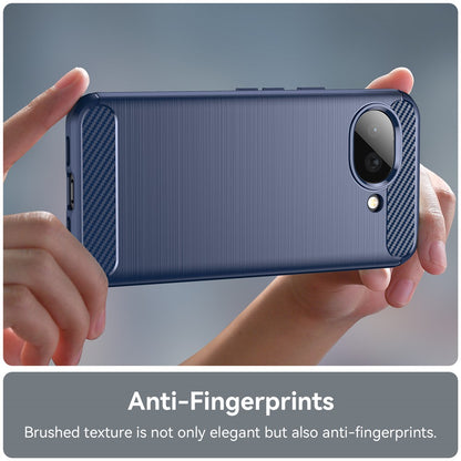 Coque pour Google Pixel 10a, Techsuit, Carbone, Bleue