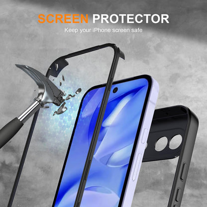 Hülle für Google Pixel 10a, Techsuit, ColorVerse 360, Schwarz