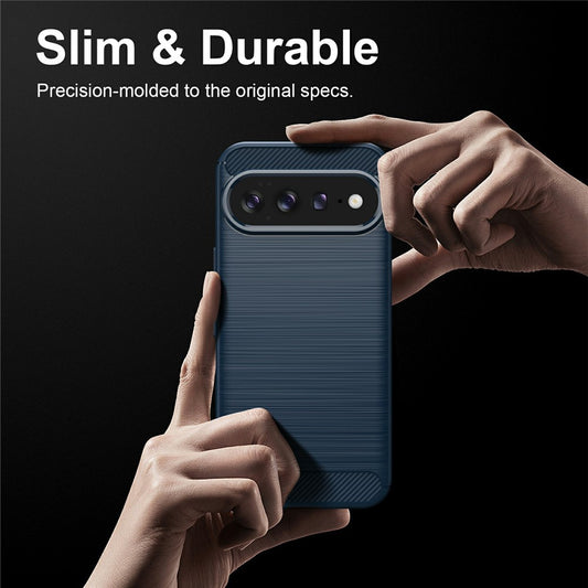 Custodia per Google Pixel 11 Pro / 11, Techsuit, Carbonio, Blu