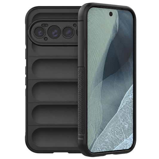 Hülle für Google Pixel 11 Pro, Techsuit, Magic Shield, Schwarz