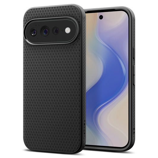 Coque pour Google Pixel 11 Pro XL, Spigen, Liquid Air, Noir Mat ACS11448