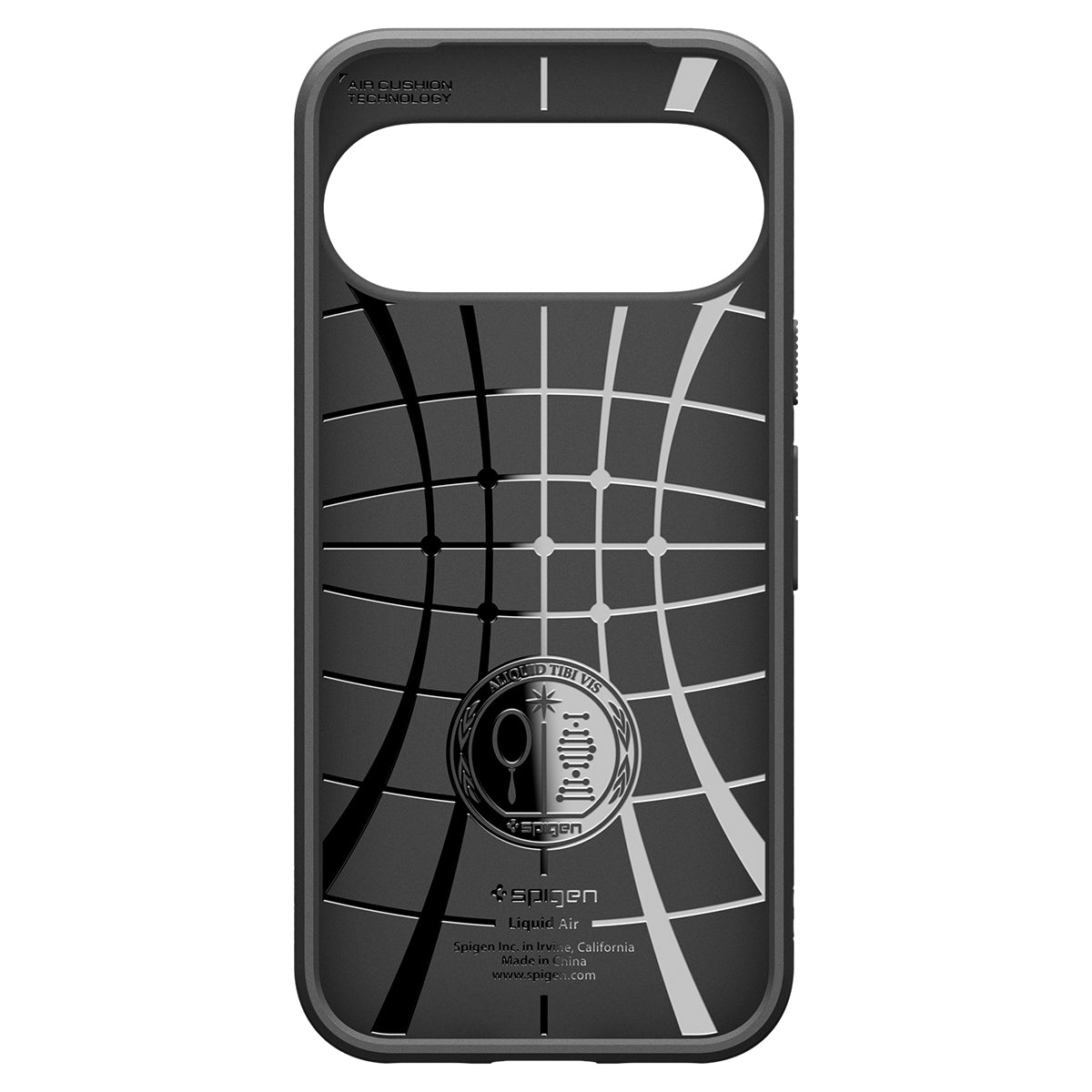 Coque pour Google Pixel 11, Spigen, Liquid Air, Noir Mat ACS11438
