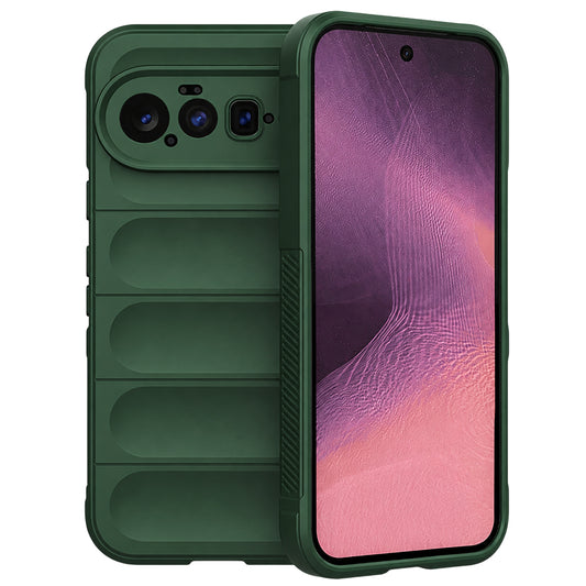 Hülle für Google Pixel 11, Techsuit, Magic Shield, Grün
