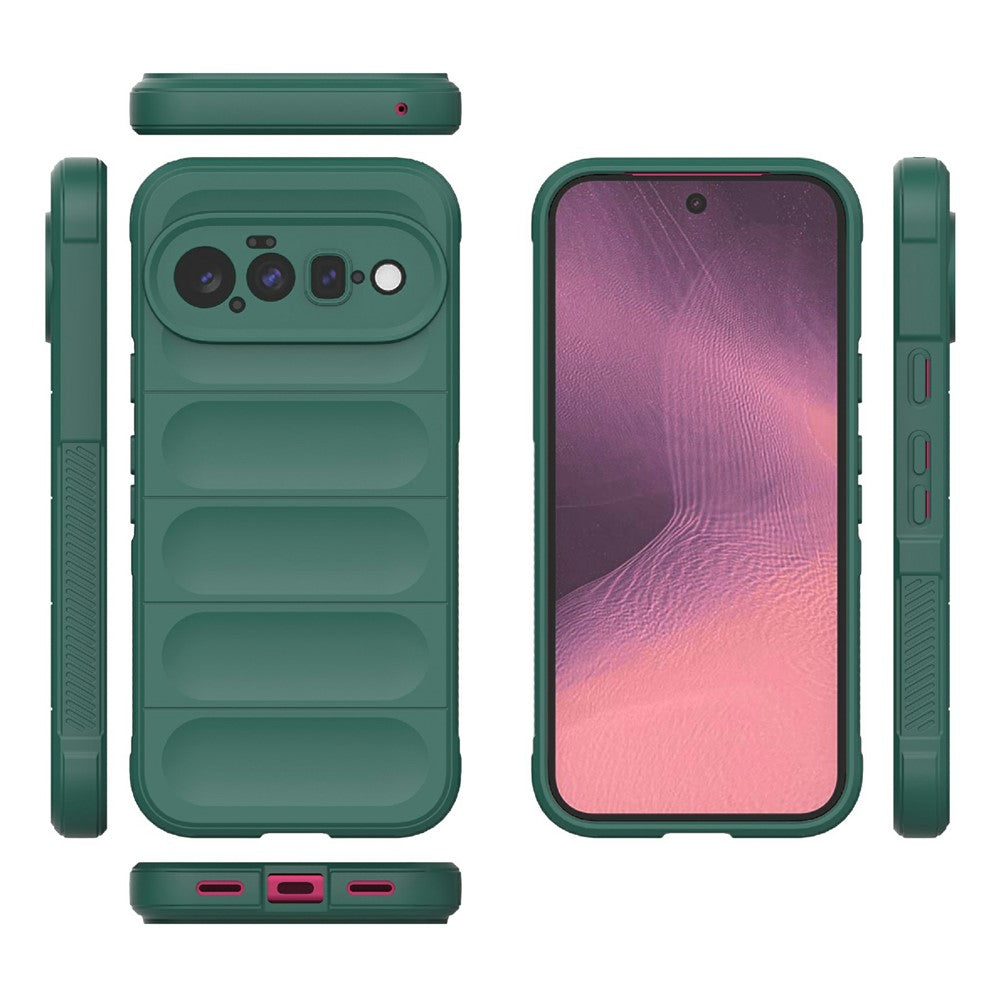 Coque pour Google Pixel 11, Techsuit, Magic Shield, Vert