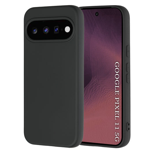 Hülle für Google Pixel 11, Techsuit, SoftFlex, Schwarz