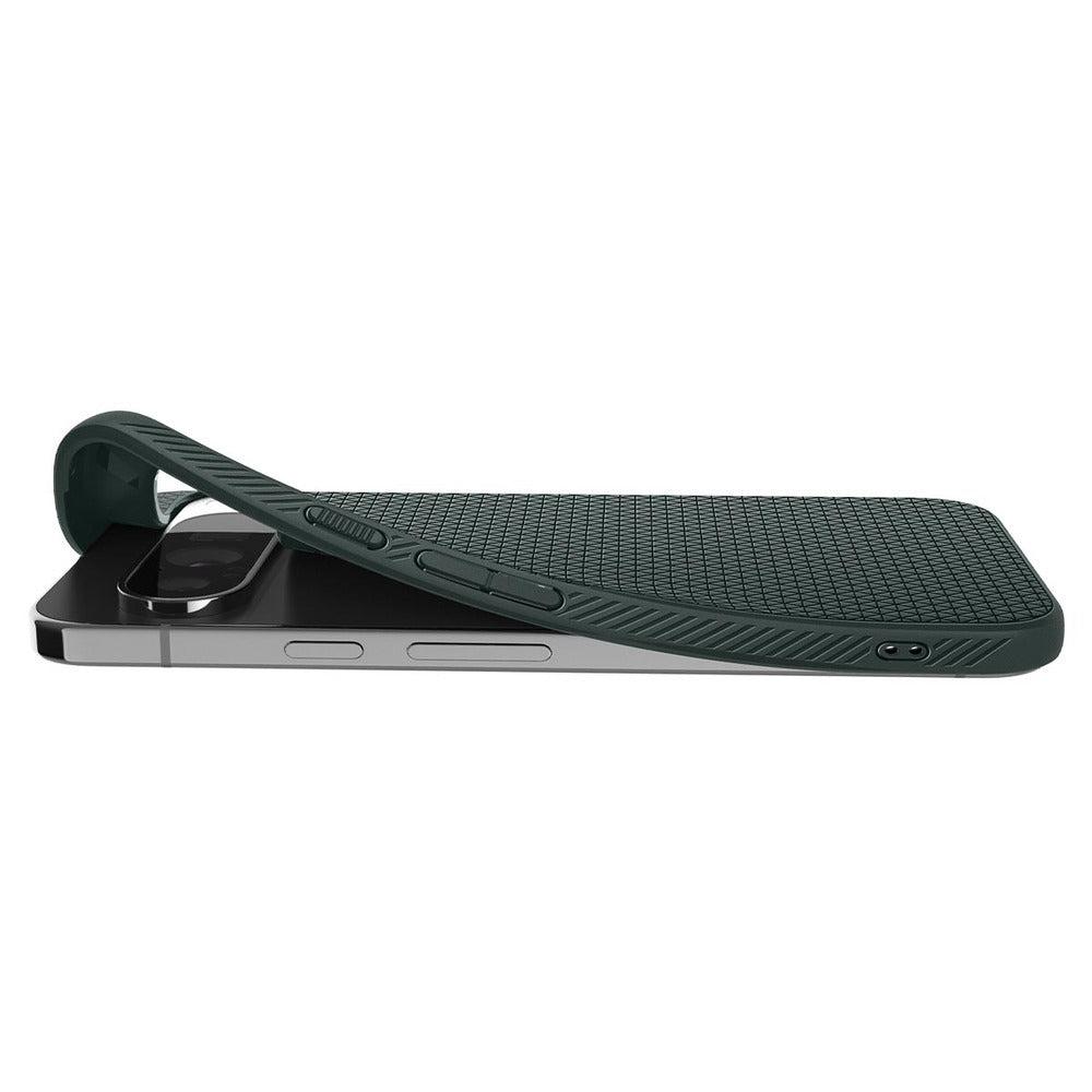 Custodia per Google Pixel 9 Pro XL, Spigen, Liquid Air, Verde ACS07717
